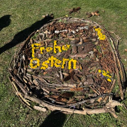 Landart Ostergrüße