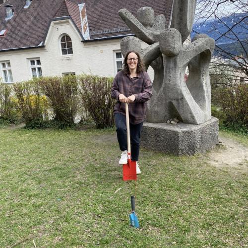 Spatenstich für´s Weidentippi