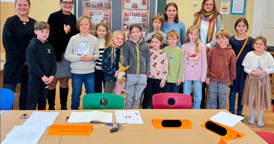 Die Mitglieder des Höttinger Schulparlaments