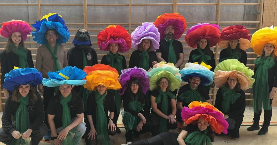 FlowerPower im Team der VS Hötting
